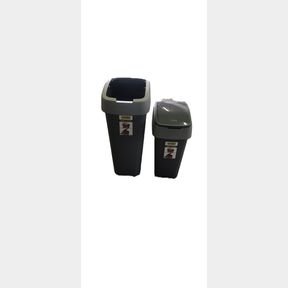 Various Addis - Swing bins x2 (lids incomplete)