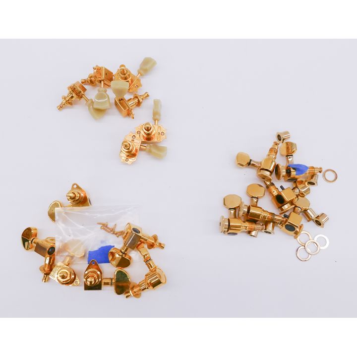 3 Sets Gold Guitar Tuners