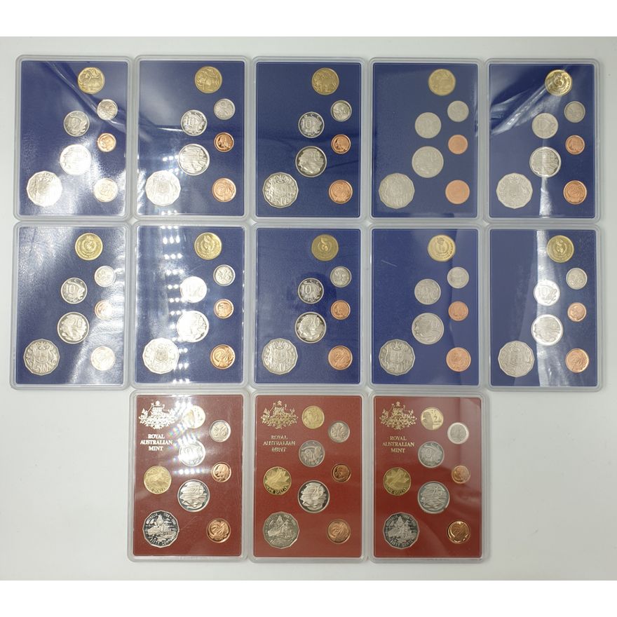 Aust. Proof Coin Sets (x13)