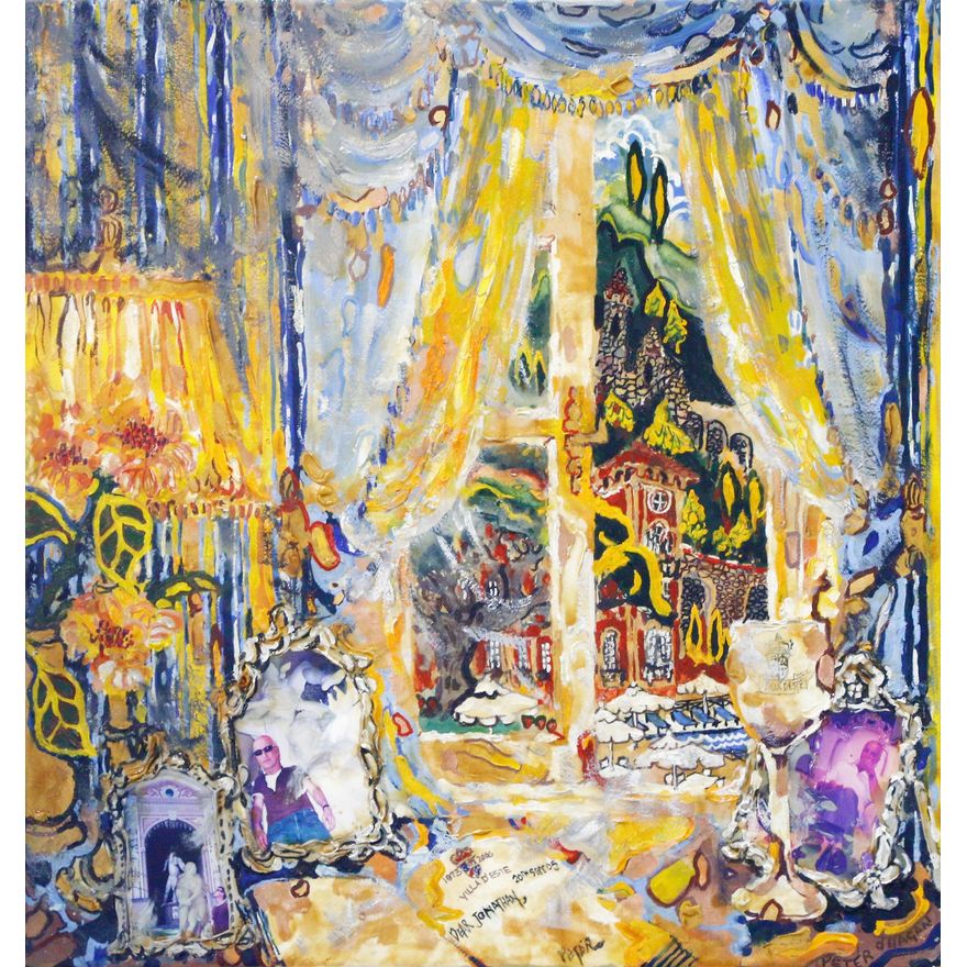 Peter O'Hagan, A Struggling Artist Sends a Letter To His Bank Manager From Hotel Villa D'Este, Lake Como