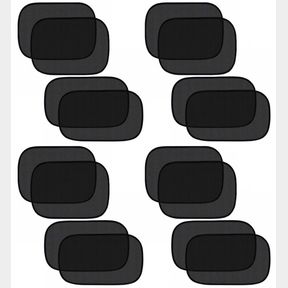 (4) 4PCS SUNSHADE SIDE CAR WINDOW CLINGS 99% UV PROTECTION