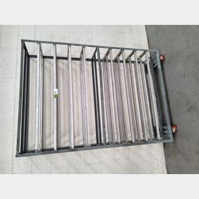 Mobile steel frame & aluminium cooling drying rack