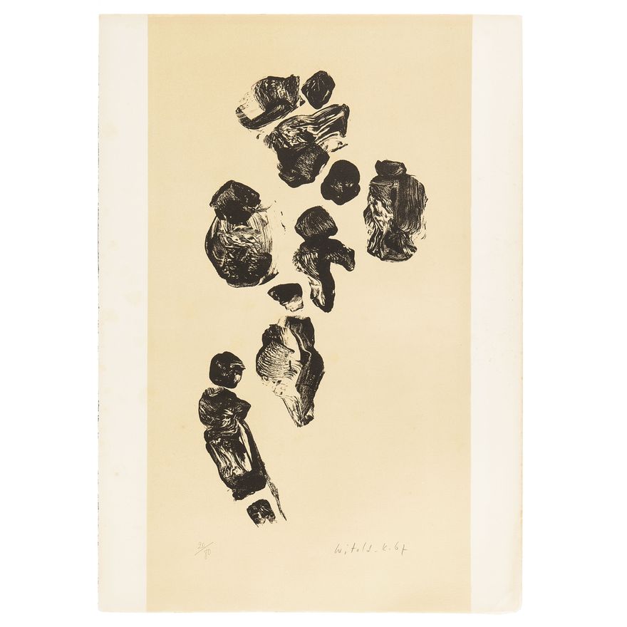 Witold Kaczanowski | Bez tytułu, z cyklu People, 1967 r.