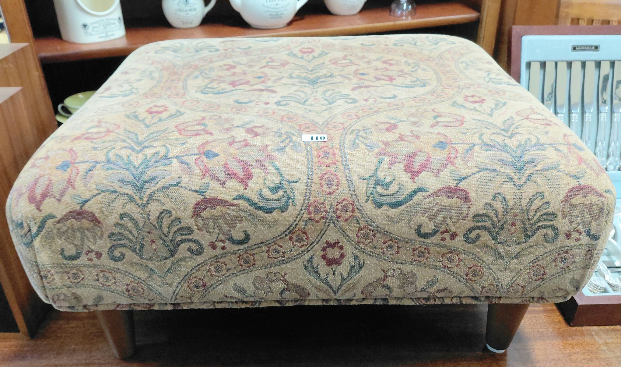 110 · LAURA ASHLEY FOOTSTOOL