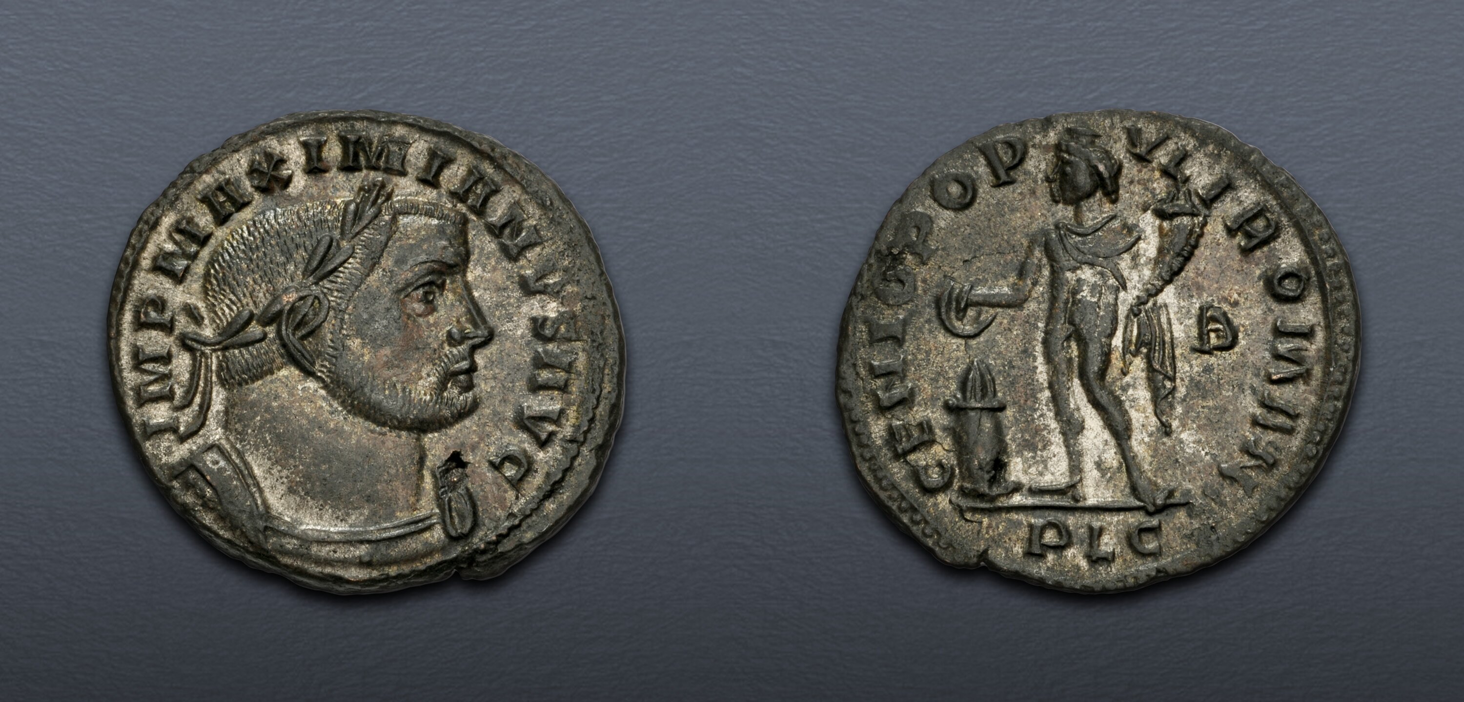 Maximianus. First reign, AD 286-305. Æ Follis (27mm, 7.78 g, 12h ...