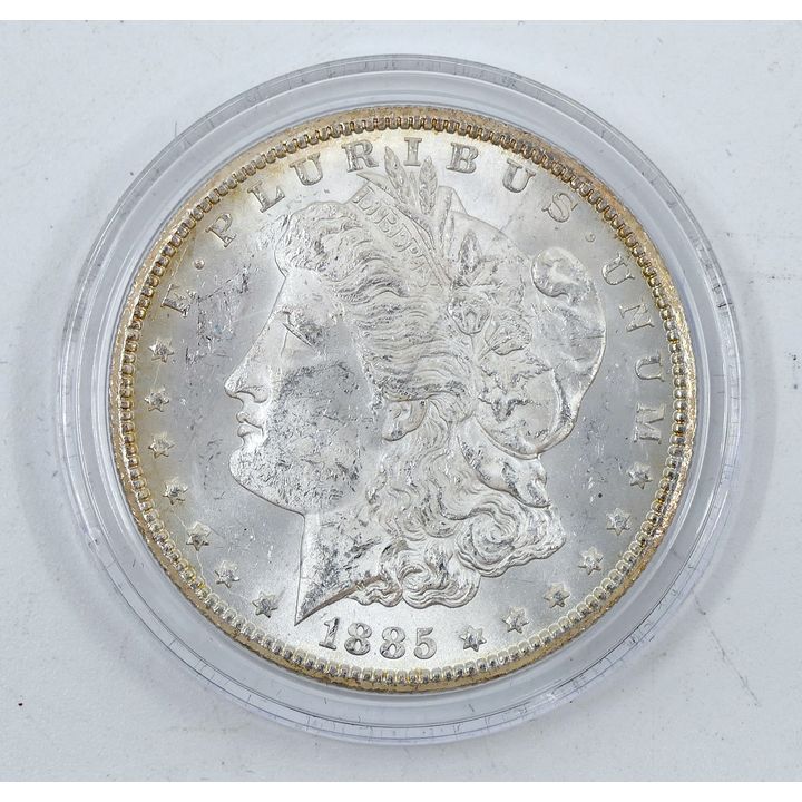 US 1885-CC Carson City Morgan Silver Dollar BU in Case