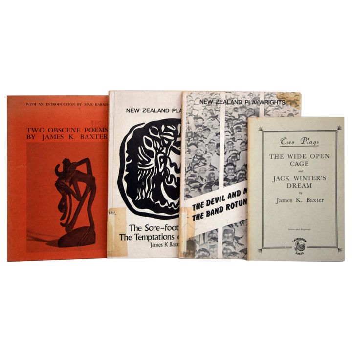 BAXTER, JAMES K. [4 titles], Poems. A Selection of Poetry.