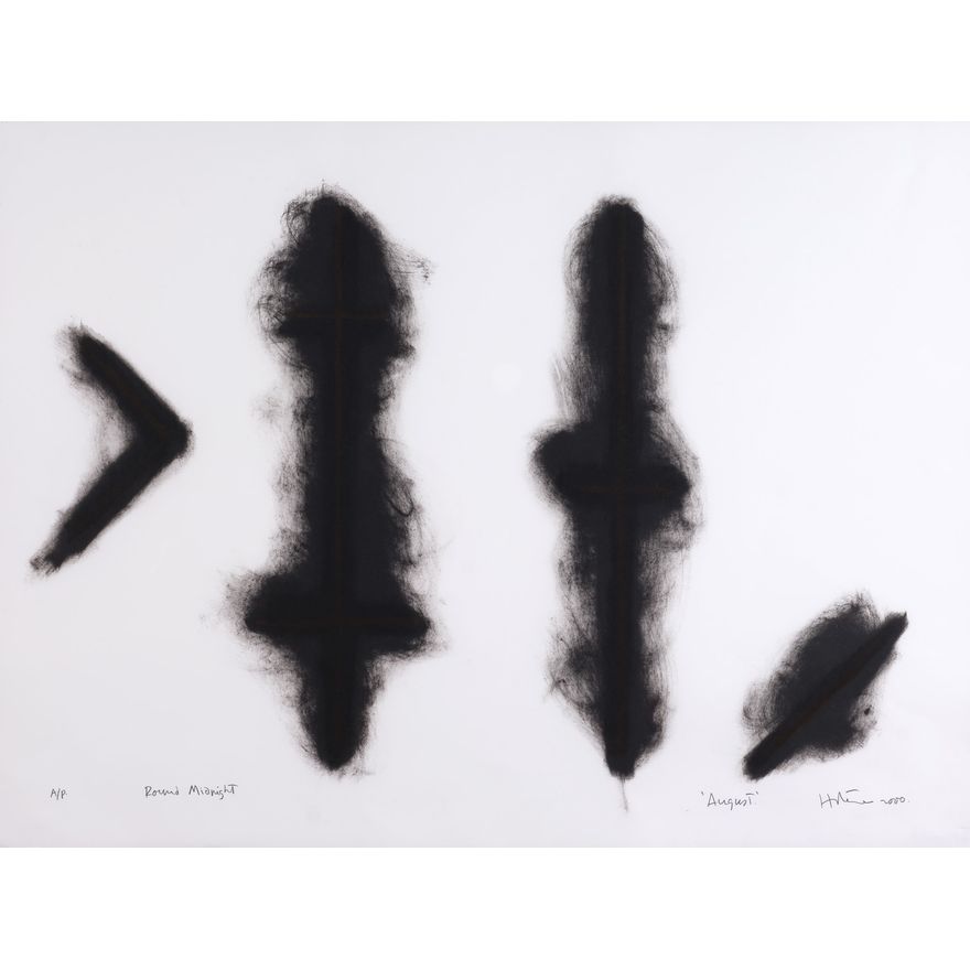 Ralph Hotere 'Round Midnight ‘August’'
