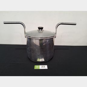 Hampton & Mason yogurt ricotta 10.5L stock pot with twin handles