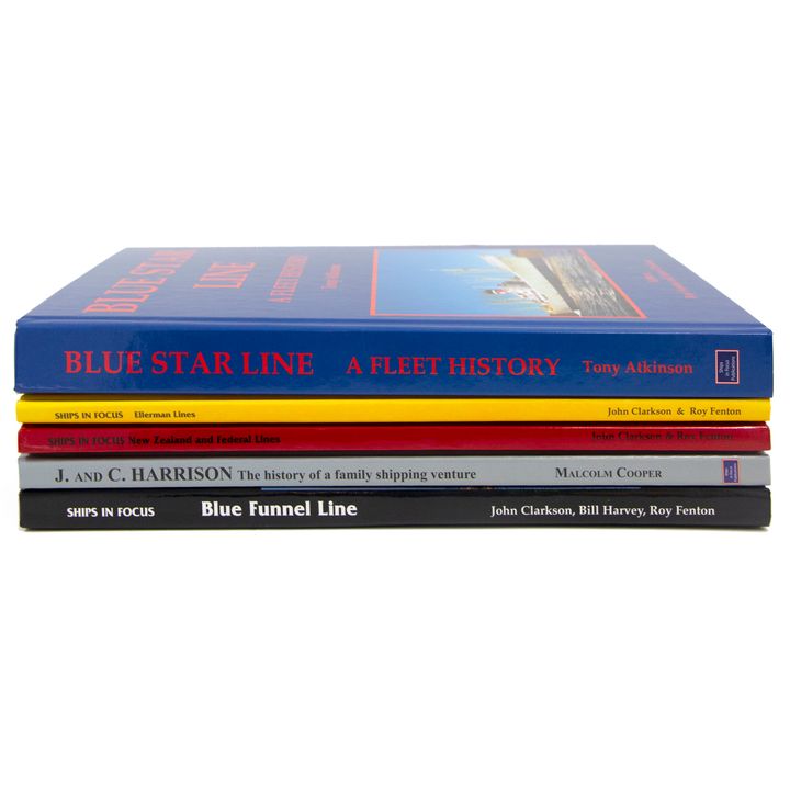 SHIPS IN FOCUS PUBLICATIONS ,  5 Volumes