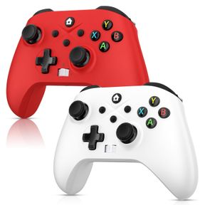 DINOSOO 2 PACK WIRELESS FOR XBOX CONTROLLER SERIES X|S, XBOX ONE & PC WINDOWS 10/11, HALL EFFECT JOYSTICKS BUILT-IN BATTERY DUAL V