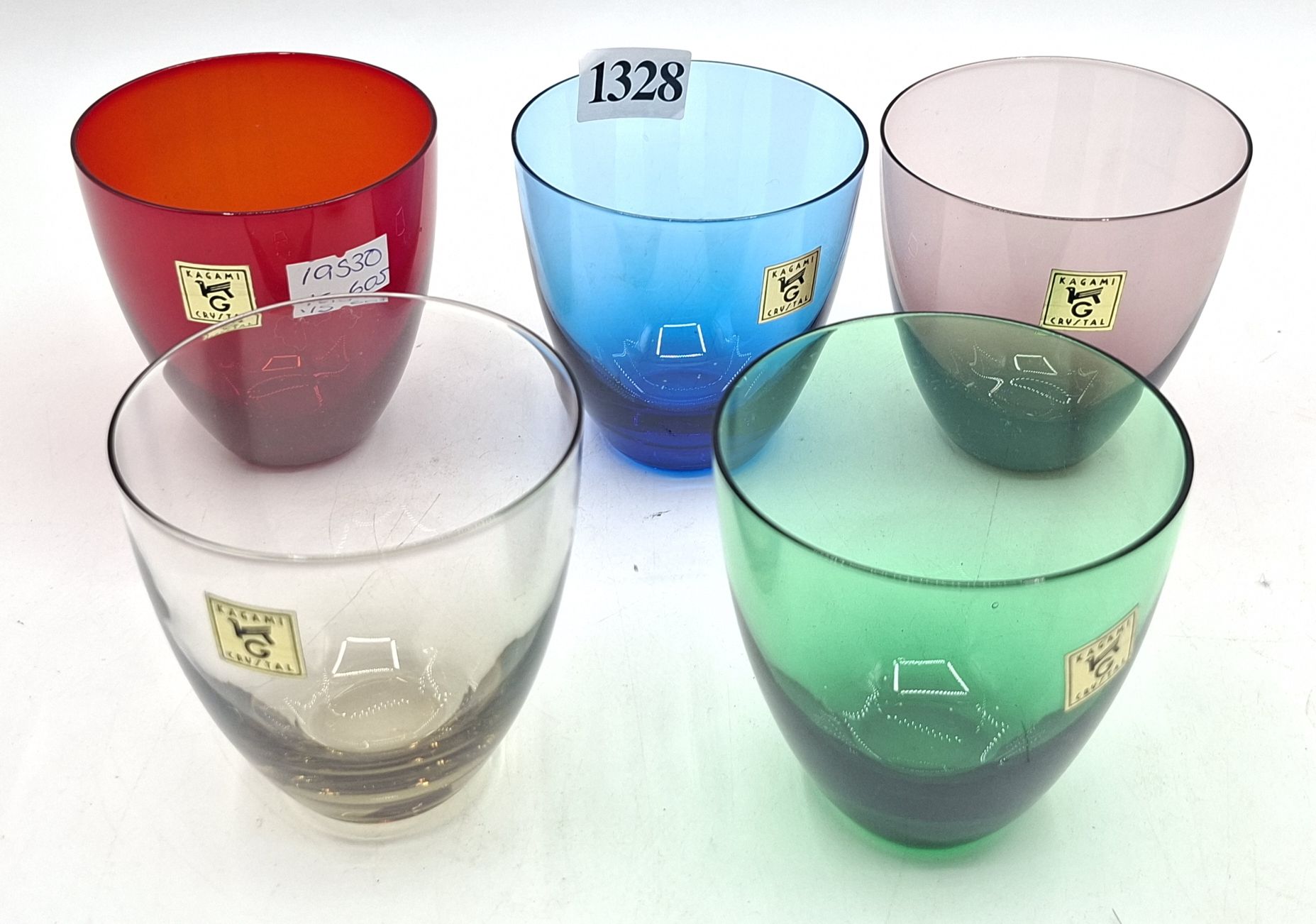 Japanese Kagami Crystal Glasses
