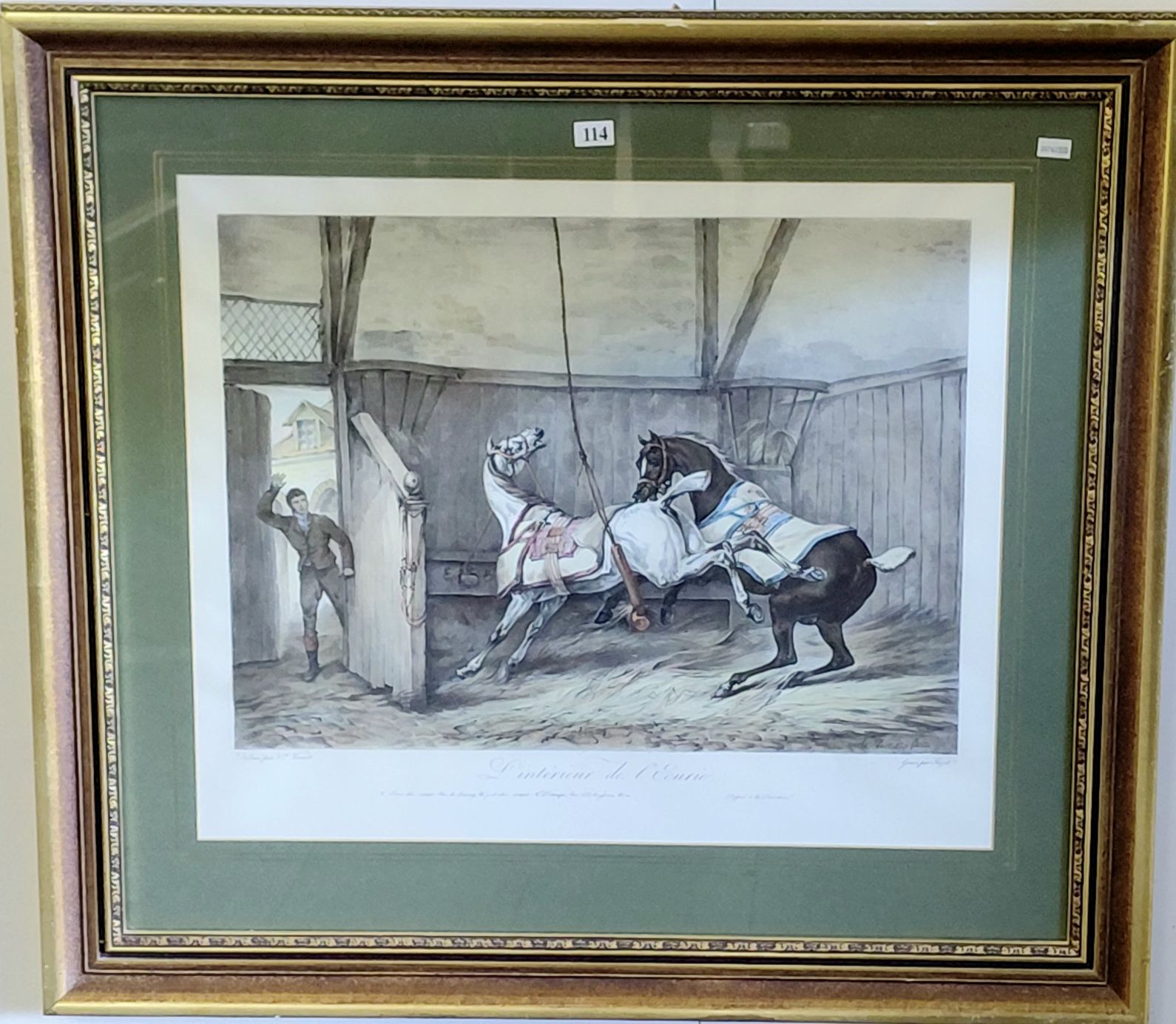 114 · HAND COLOURED FRENCH ENGRAVING