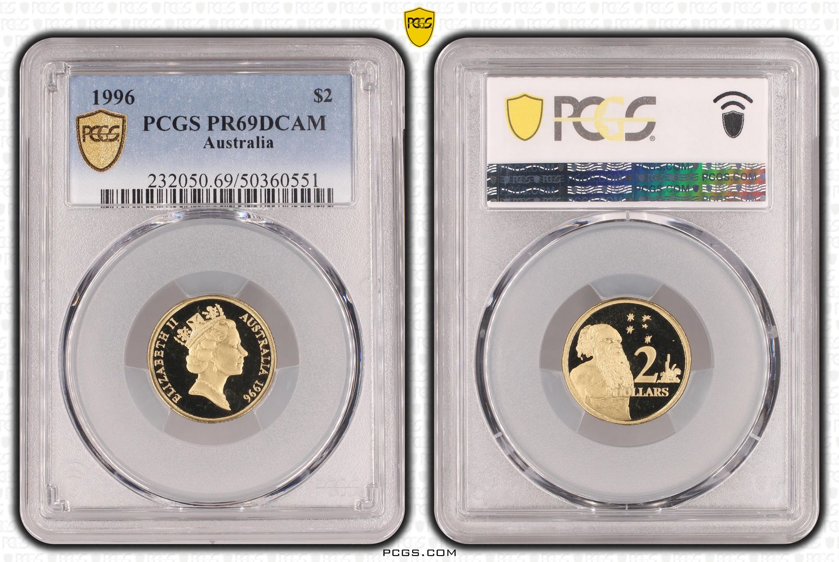Two Dollar, 1996, PCGS PR69DCAM