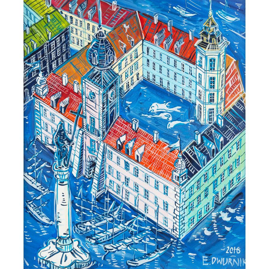 Edward Dwurnik | Plac Zamkowy, 2016