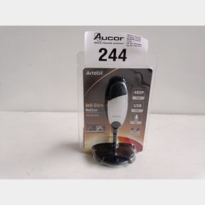 PK-635G SLIVER BLACK - PK-635G ANTI GLARE WEBCAM