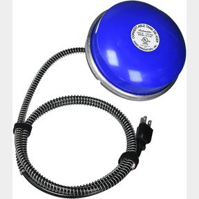 FARM INNOVATORS MODEL H-418C 2-IN-1 CAST ALUMINUM CONVERT-ABLE PLASTIC TANK DE-ICER, 1,250-WATT