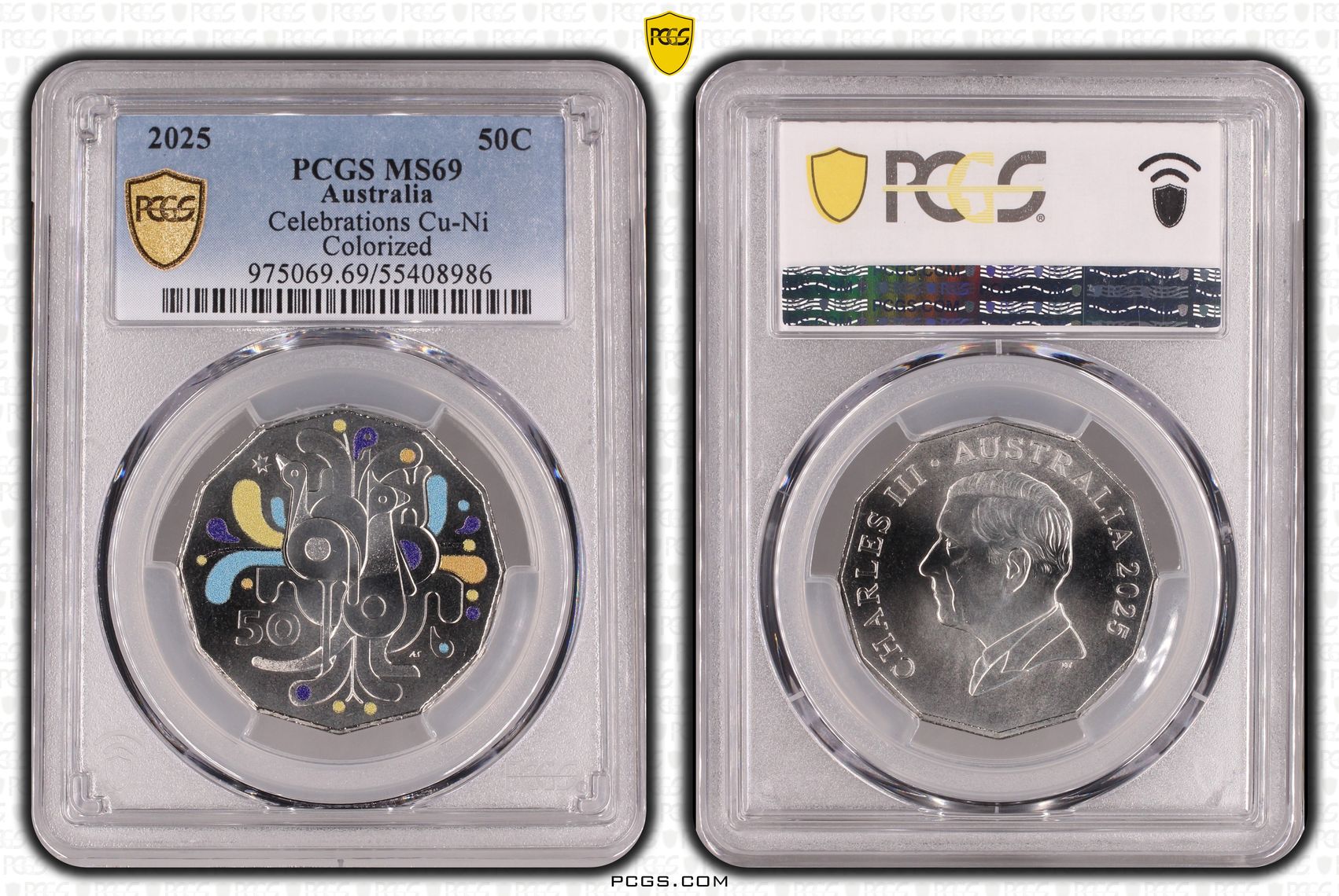 Celebrations Cu-Ni, Fifty Cent, 2025, PCGS MS69