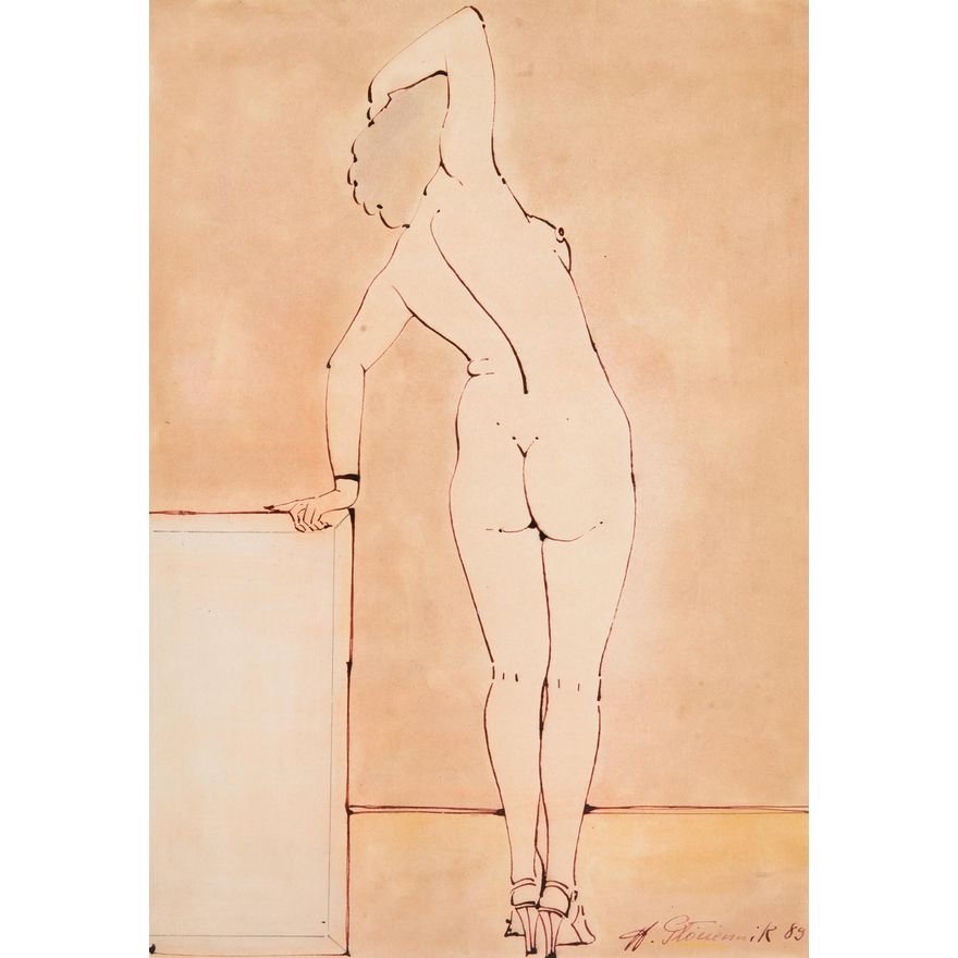 Henryk Płóciennik | Akt, 1989 r.