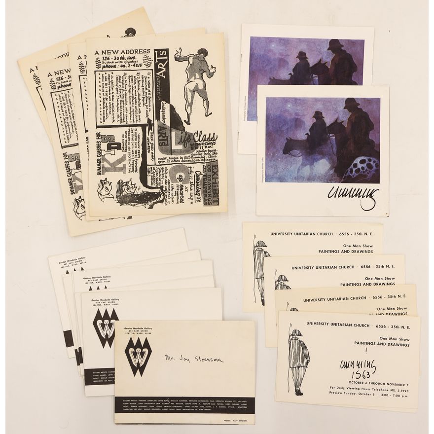 22pc Vintage William Cumming Exhibition Brochures