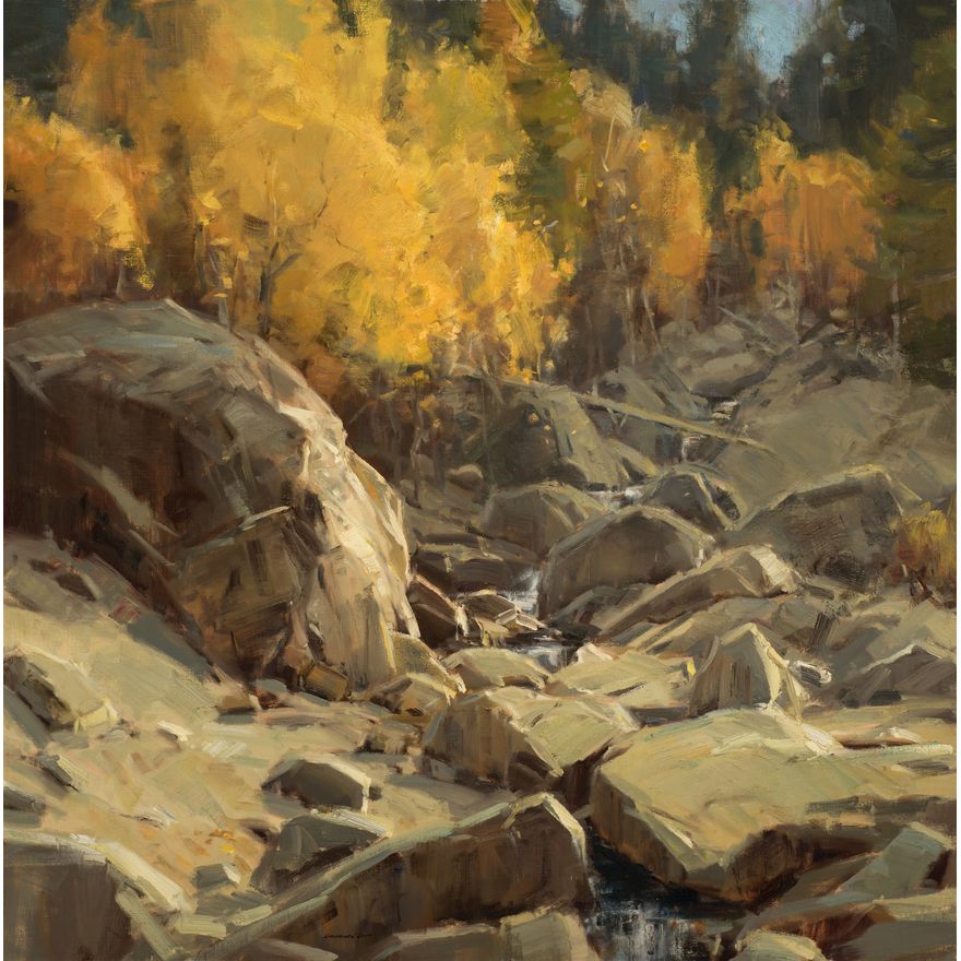 Scott Christensen (1962- ), Autumn Runoff