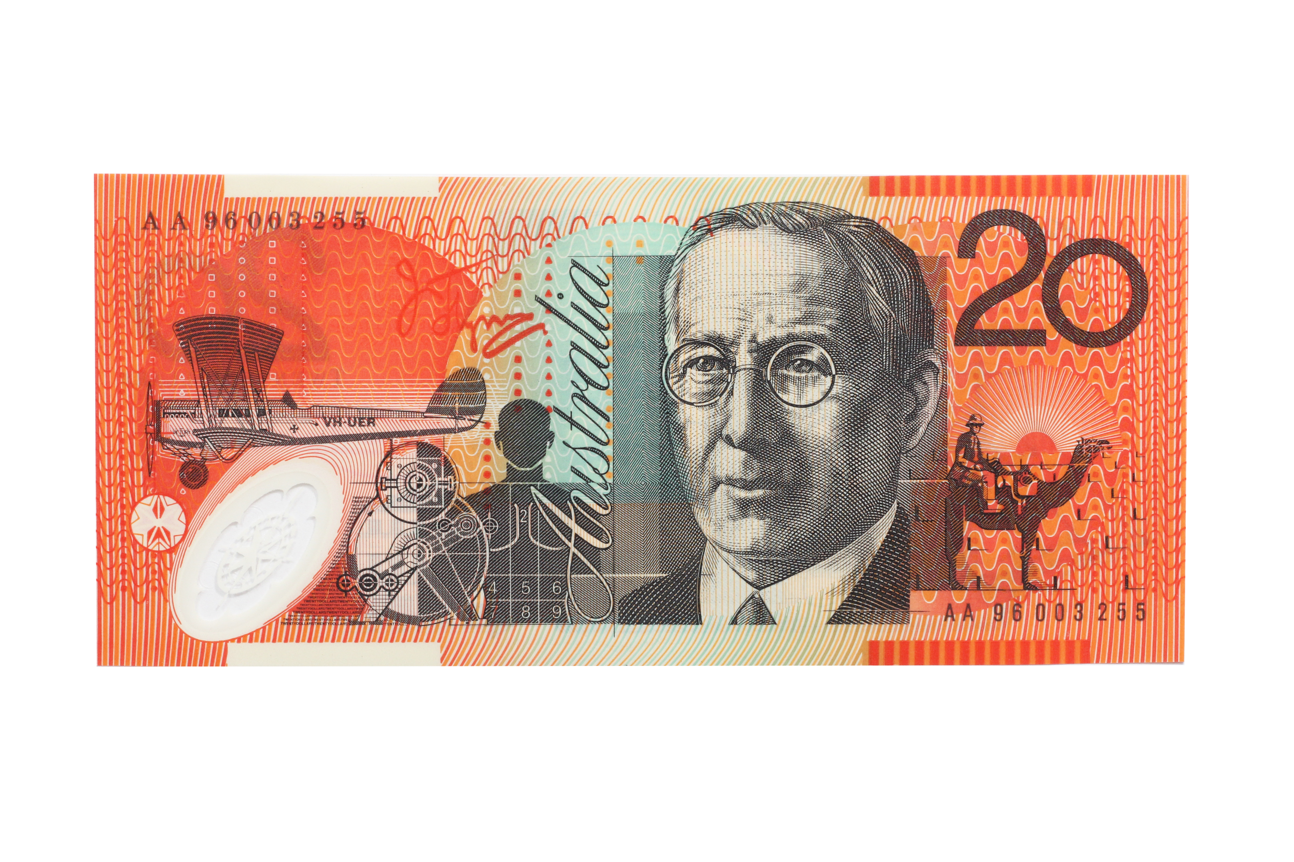 2241. · MacFarlane/Evans, Twenty Dollar,  1996, Uncirculated