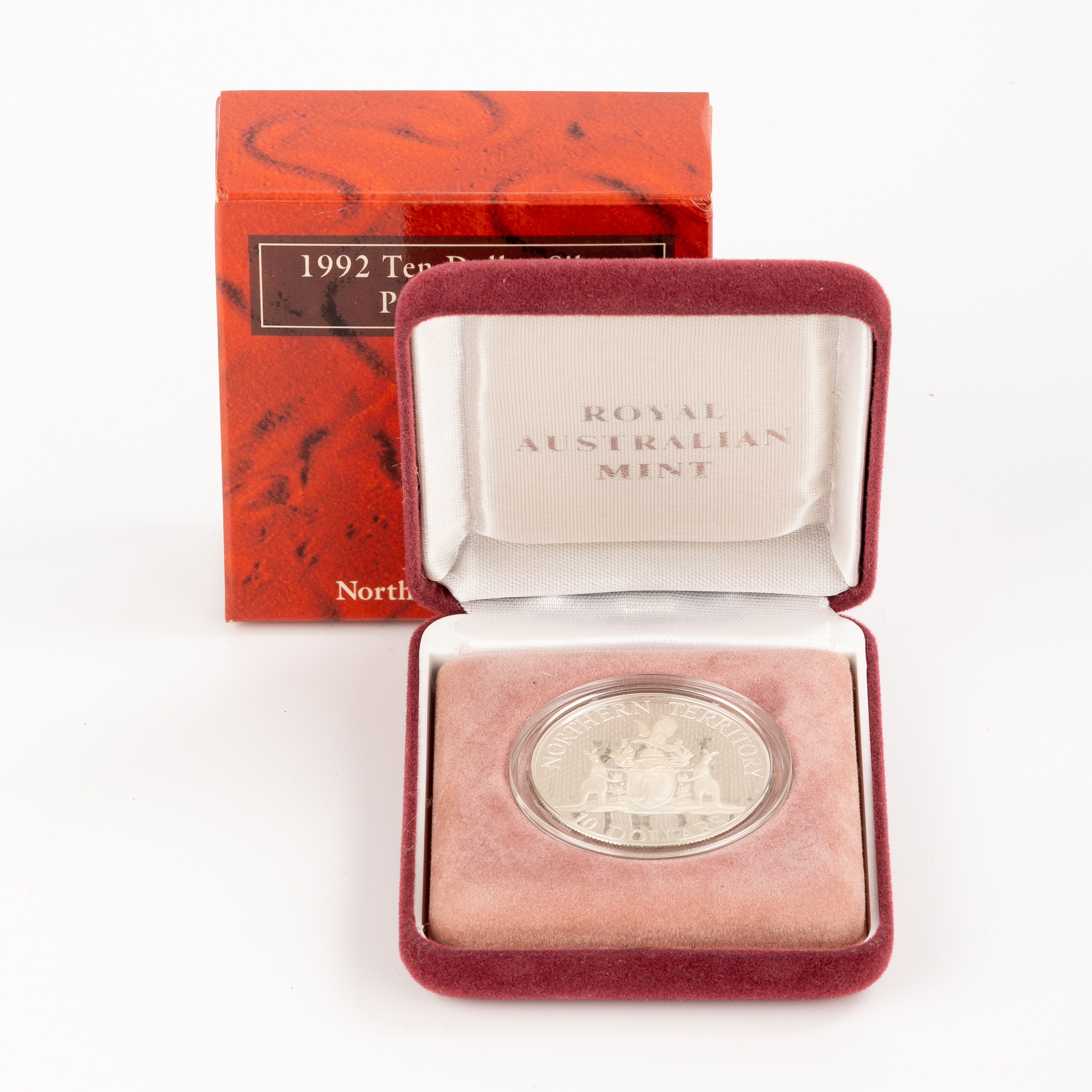 Northern Territory Silver Proof Coin, Ten Dollars, 1992, UNC