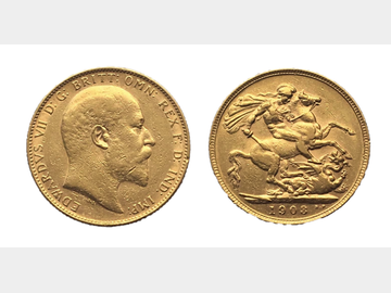 1903 King Edward VII Gold Perth Mint Gold Sovereign
