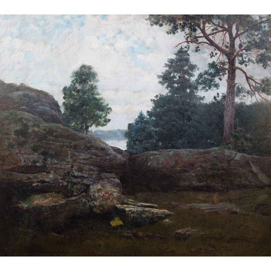 Józef Rapacki | Pejzaż, 1902 r.