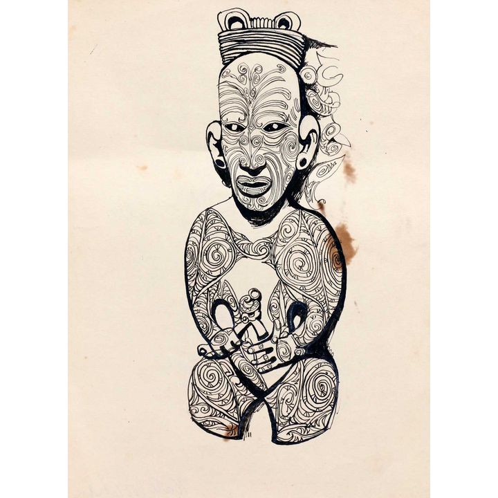 THEO SCHOON [attrib]  [4 items] - Ink Drawing [unsigned]