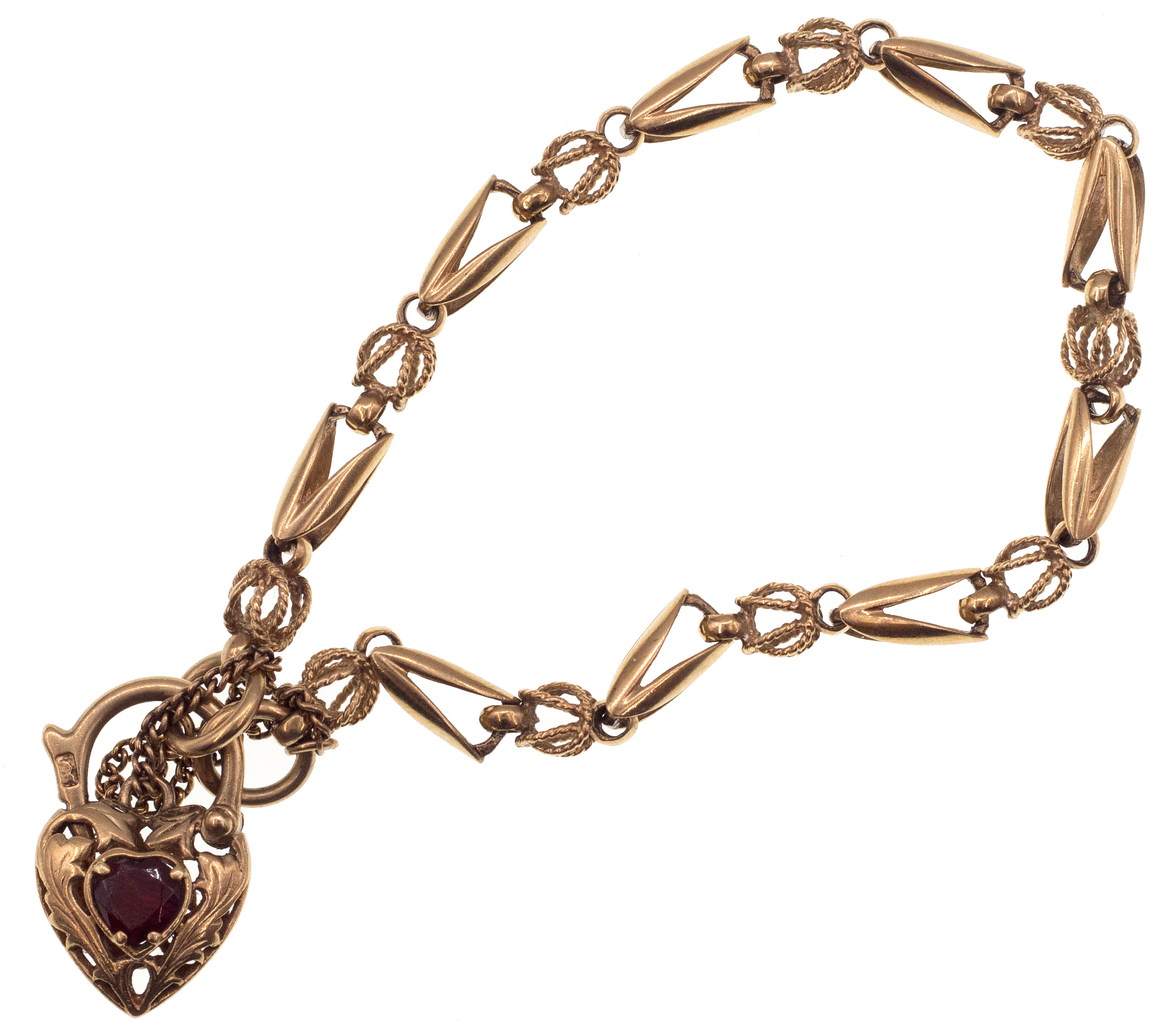 190 · 9ct Gold Bracelet,