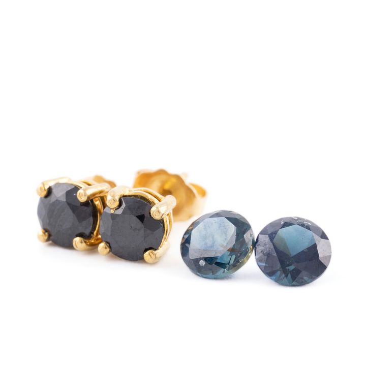 Sapphire Earrings & Loose Pair Sapphires
