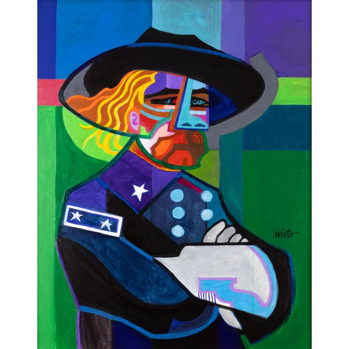 John Nieto (1936-2018), General George Custer