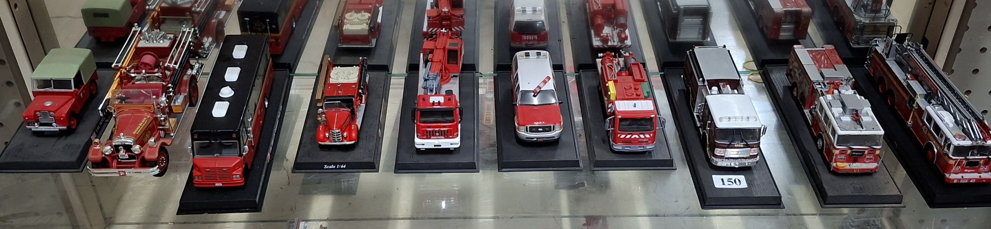 150 · DIE CAST EMERGENCY SERVICES VEHICLES