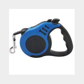 Dog Leash Retractable - 3M - Blue / Black-51465/1818 B2 (S4)C