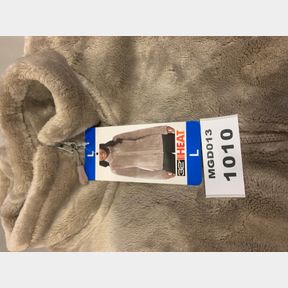 32° DEGREES HEAT FRONT POCKETS PLUSH JACKET SIZE L