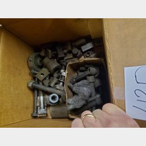 Large assortment of machinist bolts and fasteners