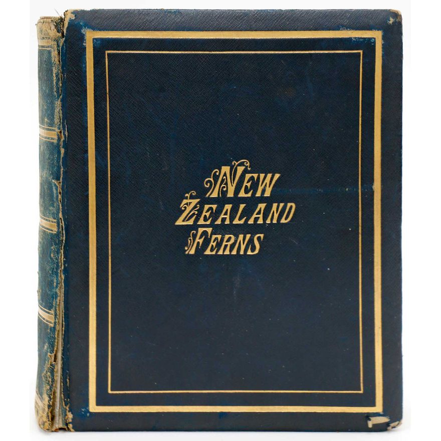 NEW ZEALAND FERN ABLUM - 19th Century Fern Album