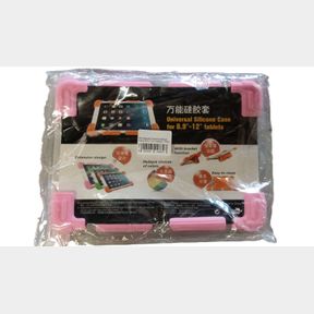 Shockproof Universal Back Case fit 9.7-12 tablets - Pink -
