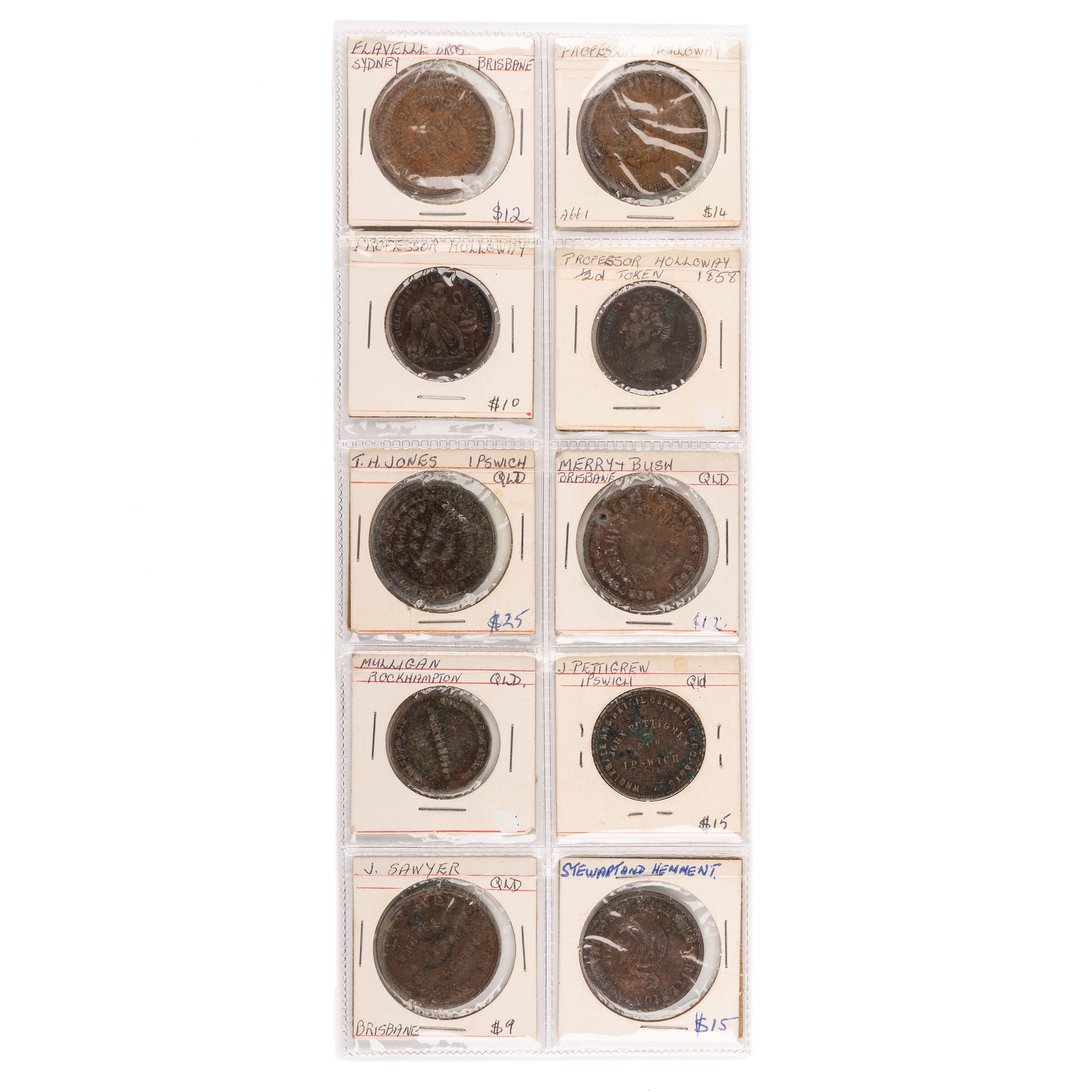 Halfpenny - Penny, 1857 - 1865, G - gF