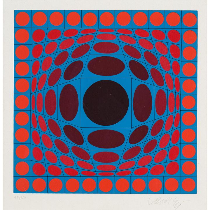 Victor Vasarely | Bez tytułu, ok. 1970 r.