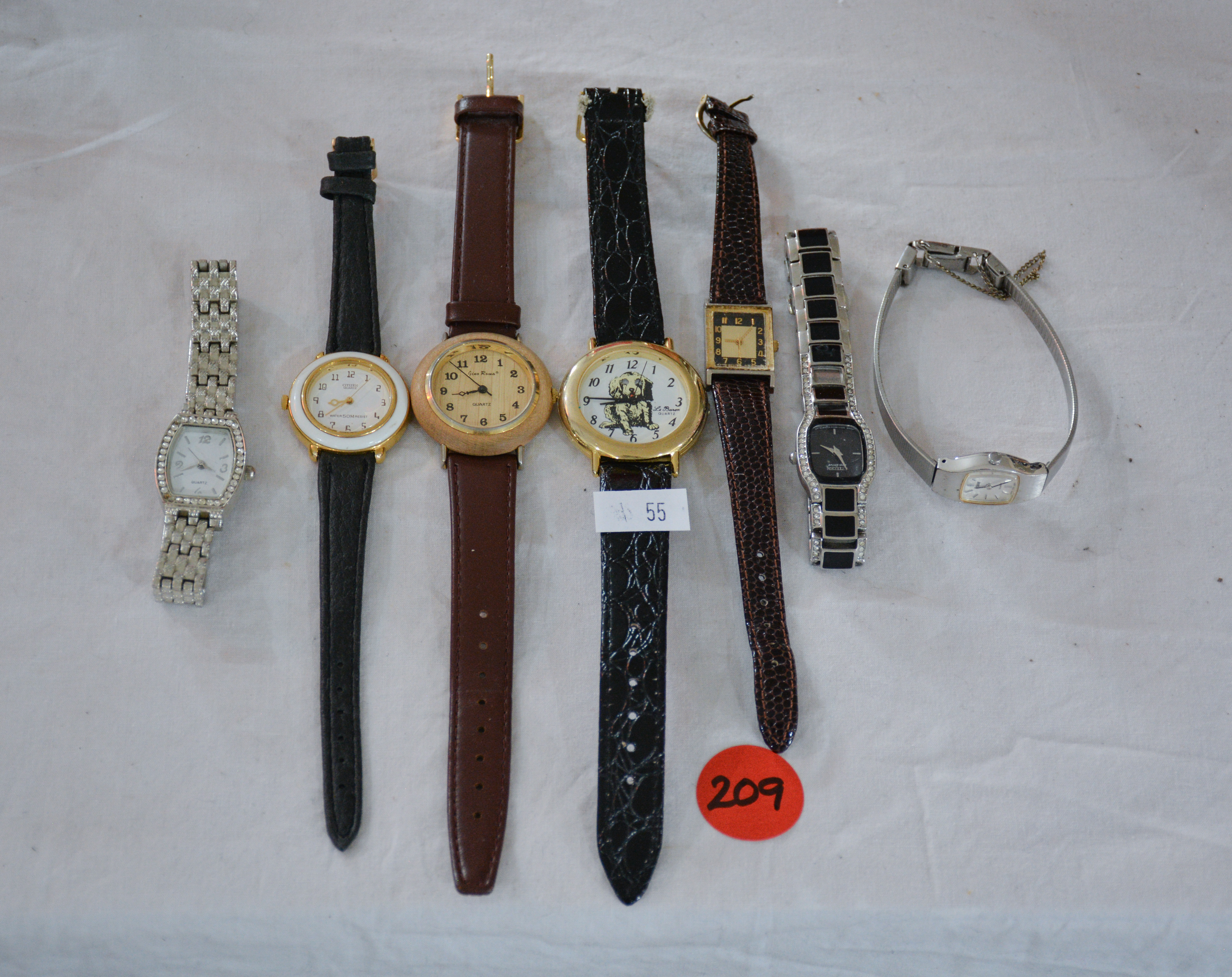 Collection of Watches x 7 — sold at auction in New Zealand for $10