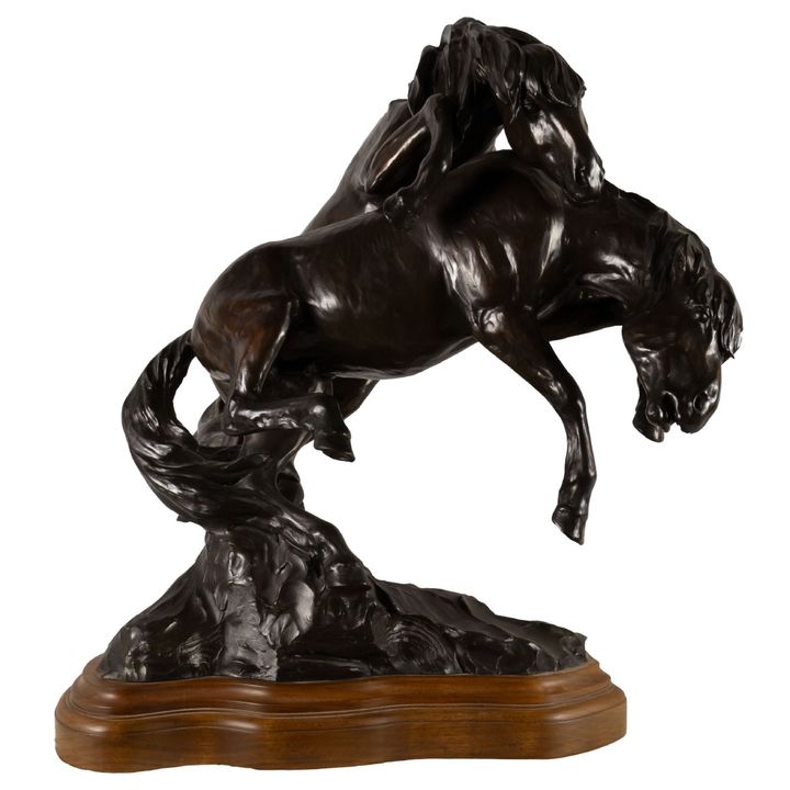 Veryl Goodnight (1947- ), Frolicking Horses