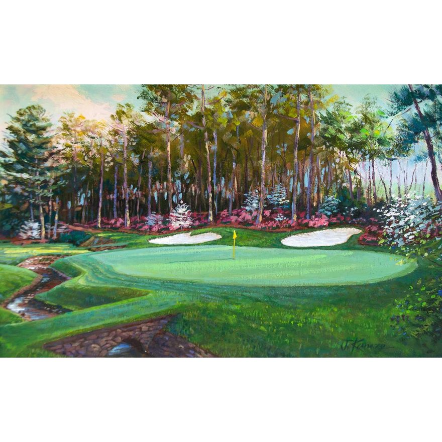 13th Hole at Augusta by Joe Kanoza (20th/21st century)
