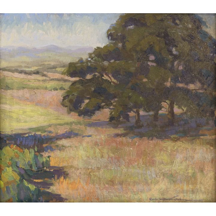 Ralph Wadsworth Graham ''California Landscape'' Oil