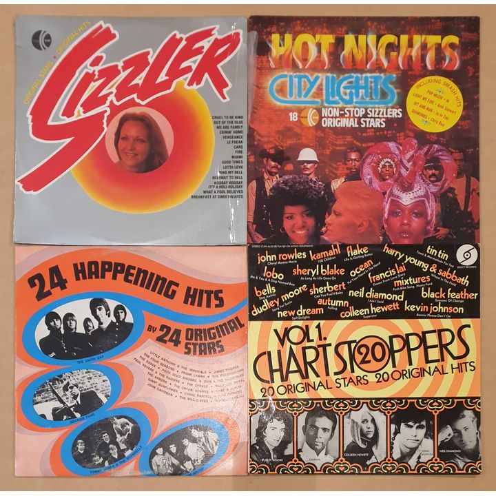 Compilation Vinyl Records (x4)