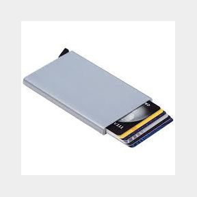 Aluminium Slide Up Credit Card Wallet Anti-Theft RFID - Silver - RFID blocking credit card holder wallet | PK 51695/1423 SB (6)