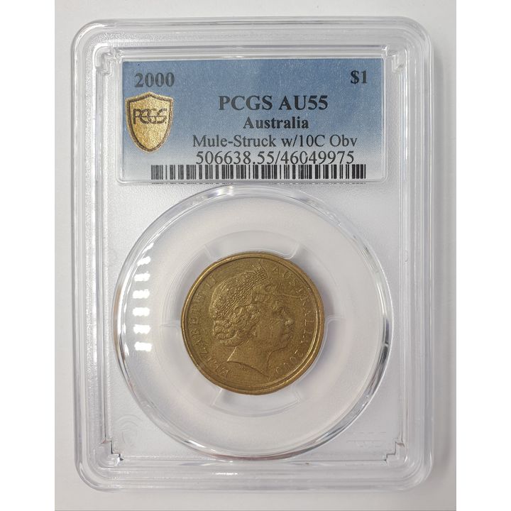 Aus. Mule $1 Coin - AU55