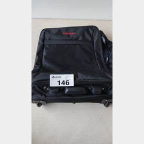 KING STAR LARGE LAPTOP TROLLEY BAG - BLACK
