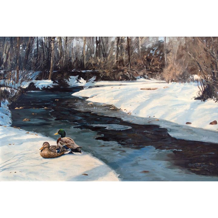 Mallards by Ken Carlson (1937- )